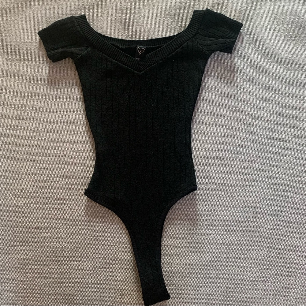 Windsor Black Bodysuit